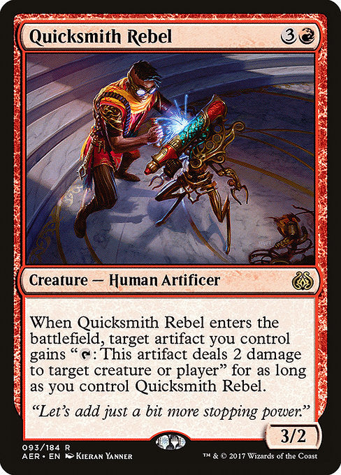 Quicksmith Rebel [Aether Revolt] | Gam3 Escape