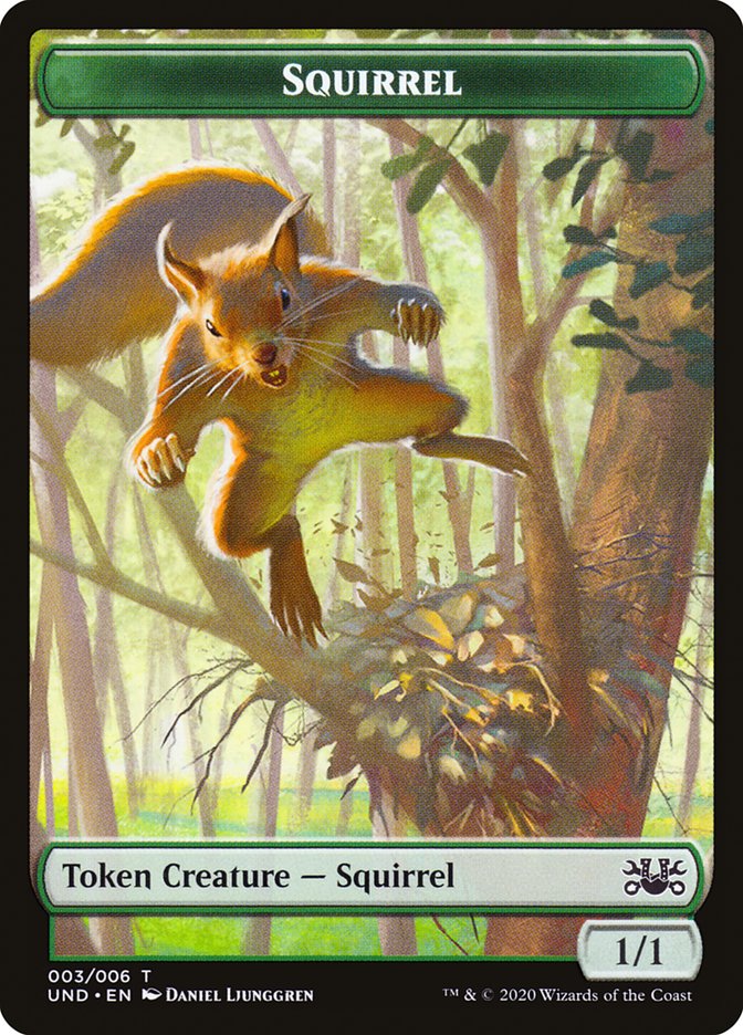 Beeble // Squirrel Double-sided Token [Unsanctioned Tokens] | Gam3 Escape