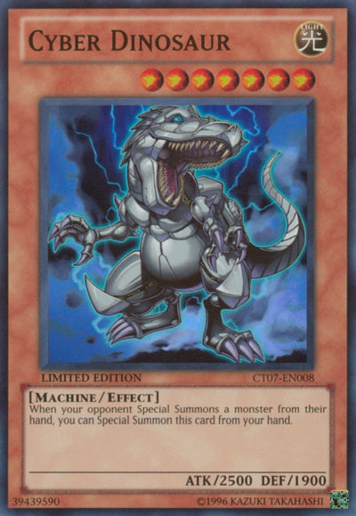 Cyber Dinosaur [CT07-EN008] Super Rare | Gam3 Escape