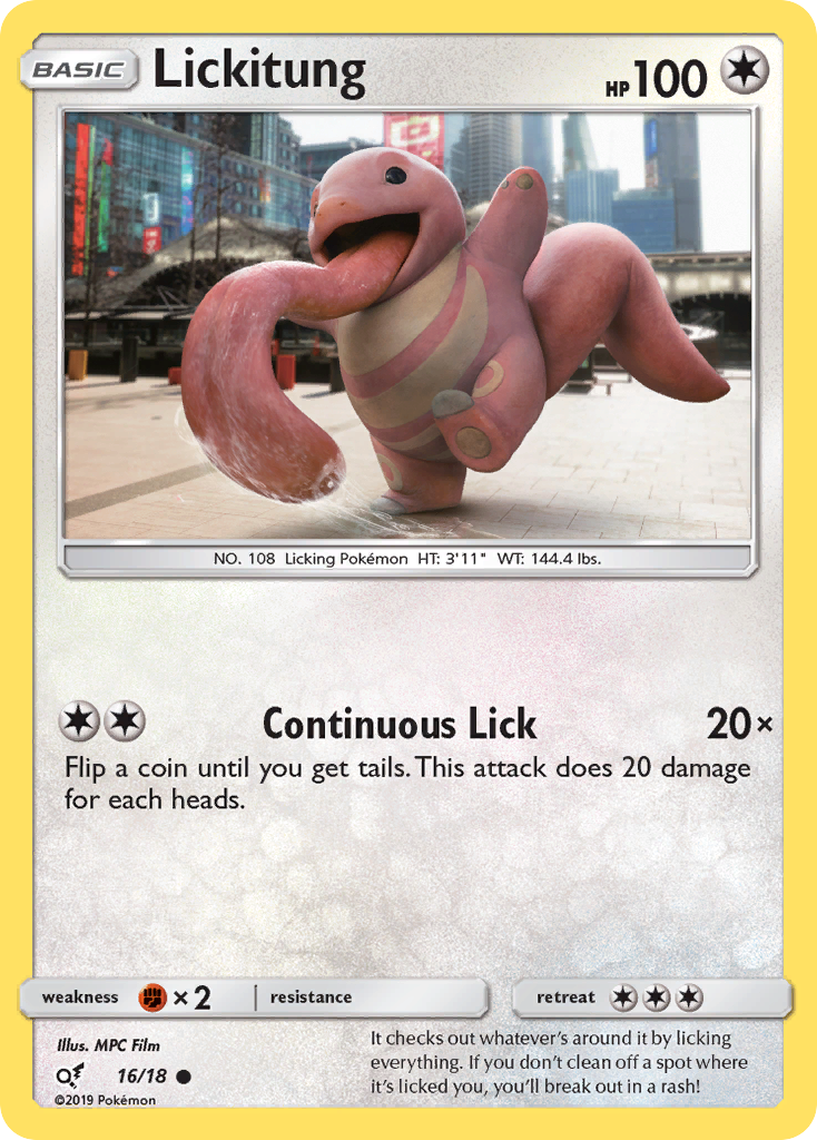 Lickitung (16/18) [Sun & Moon: Detective Pikachu] | Gam3 Escape