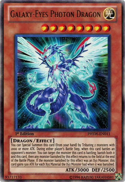 Galaxy-Eyes Photon Dragon [PHSW-EN011] Ultra Rare | Gam3 Escape