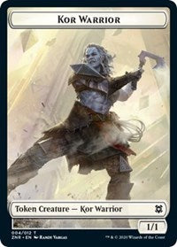 Kor Warrior // Plant Double-sided Token [Zendikar Rising Tokens] | Gam3 Escape