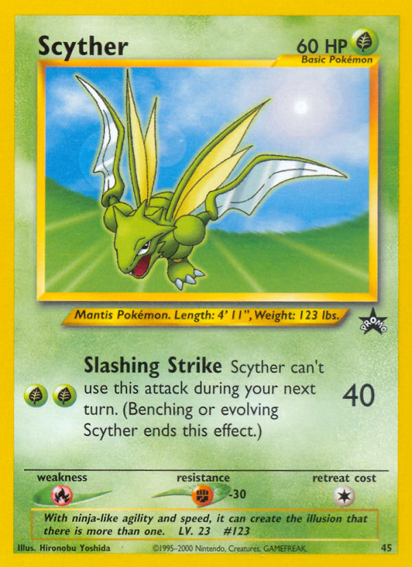 Scyther (45) [Wizards of the Coast: Black Star Promos] | Gam3 Escape