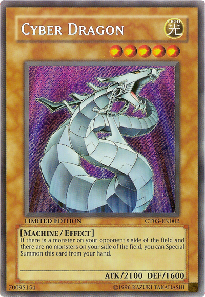 Cyber Dragon [CT03-EN002] Secret Rare | Gam3 Escape