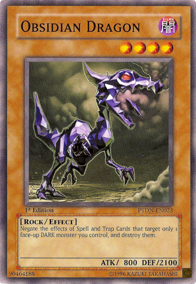 Obsidian Dragon [PTDN-EN023] Common | Gam3 Escape