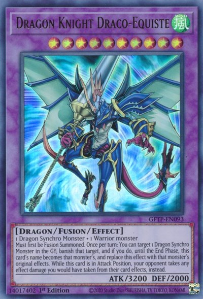 Dragon Knight Draco-Equiste [GFTP-EN093] Ultra rare | Gam3 Escape