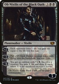 Ob Nixilis of the Black Oath (Commander 2014) [Commander 2014 Oversized] | Gam3 Escape