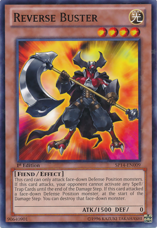 Reverse Buster [SP14-EN009] Starfoil Rare | Gam3 Escape