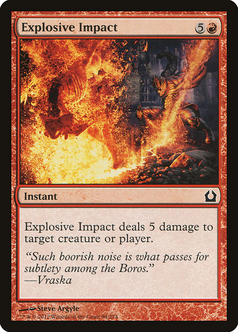 Explosive Impact [Return to Ravnica] | Gam3 Escape