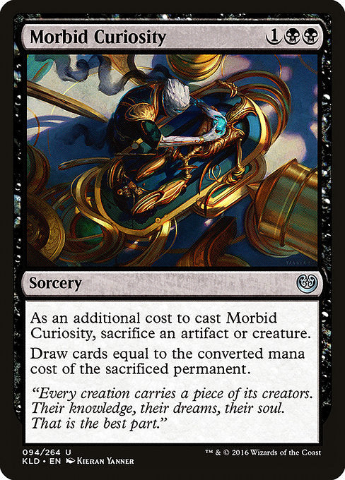 Morbid Curiosity [Kaladesh] | Gam3 Escape