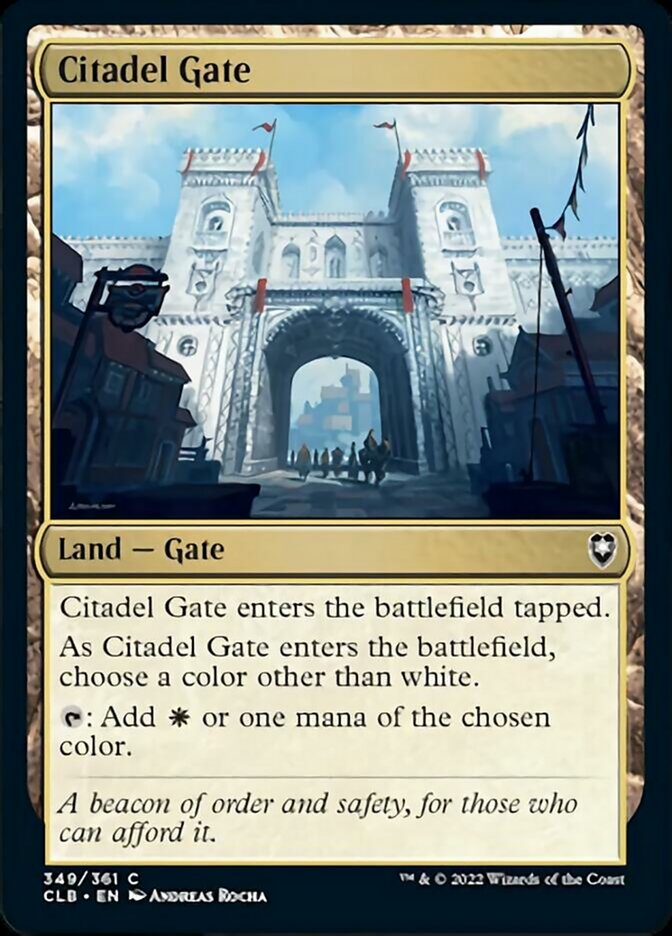 Citadel Gate [Commander Legends: Battle for Baldur's Gate] | Gam3 Escape