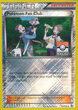 Pokemon Fan Club (94/106) (League Promo) [XY: Flashfire] | Gam3 Escape