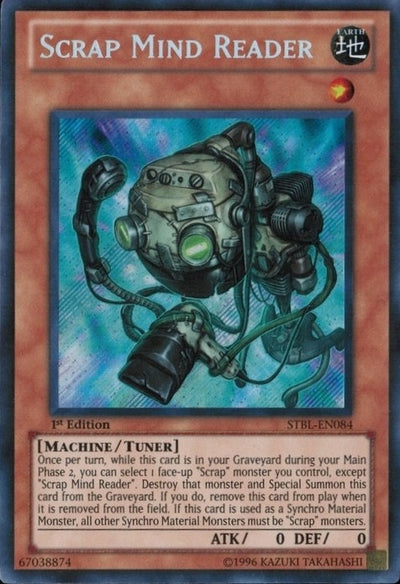 Scrap Mind Reader [STBL-EN084] Secret Rare | Gam3 Escape