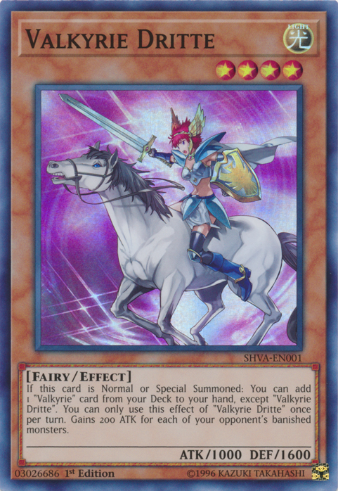 Valkyrie Dritte [SHVA-EN001] Super Rare | Gam3 Escape