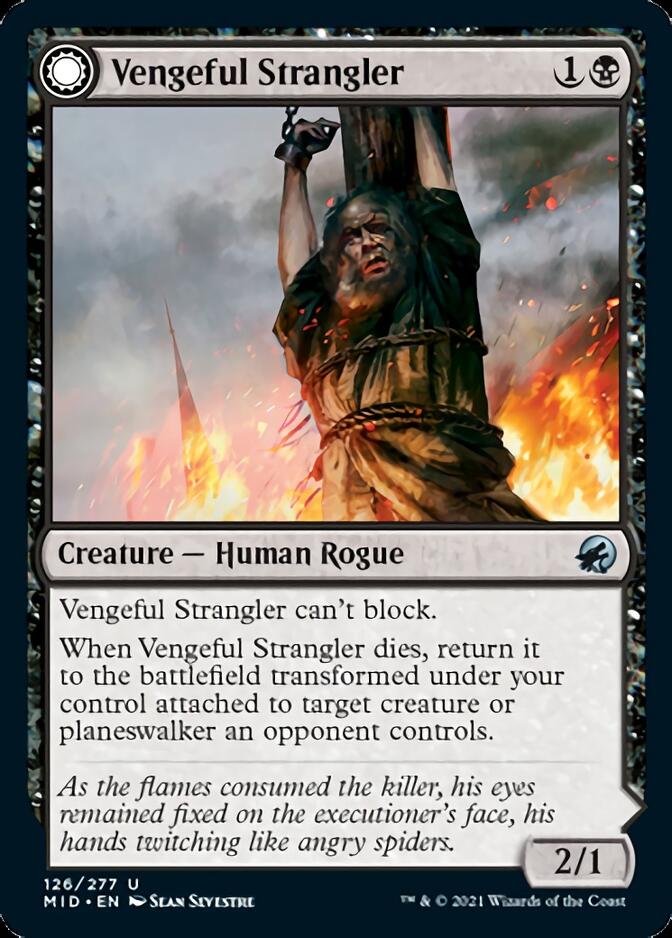 Vengeful Strangler // Strangling Grasp [Innistrad: Midnight Hunt] | Gam3 Escape