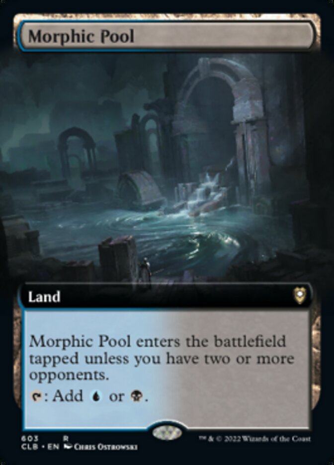 Morphic Pool (Extended Art) [Commander Legends: Battle for Baldur's Gate] | Gam3 Escape