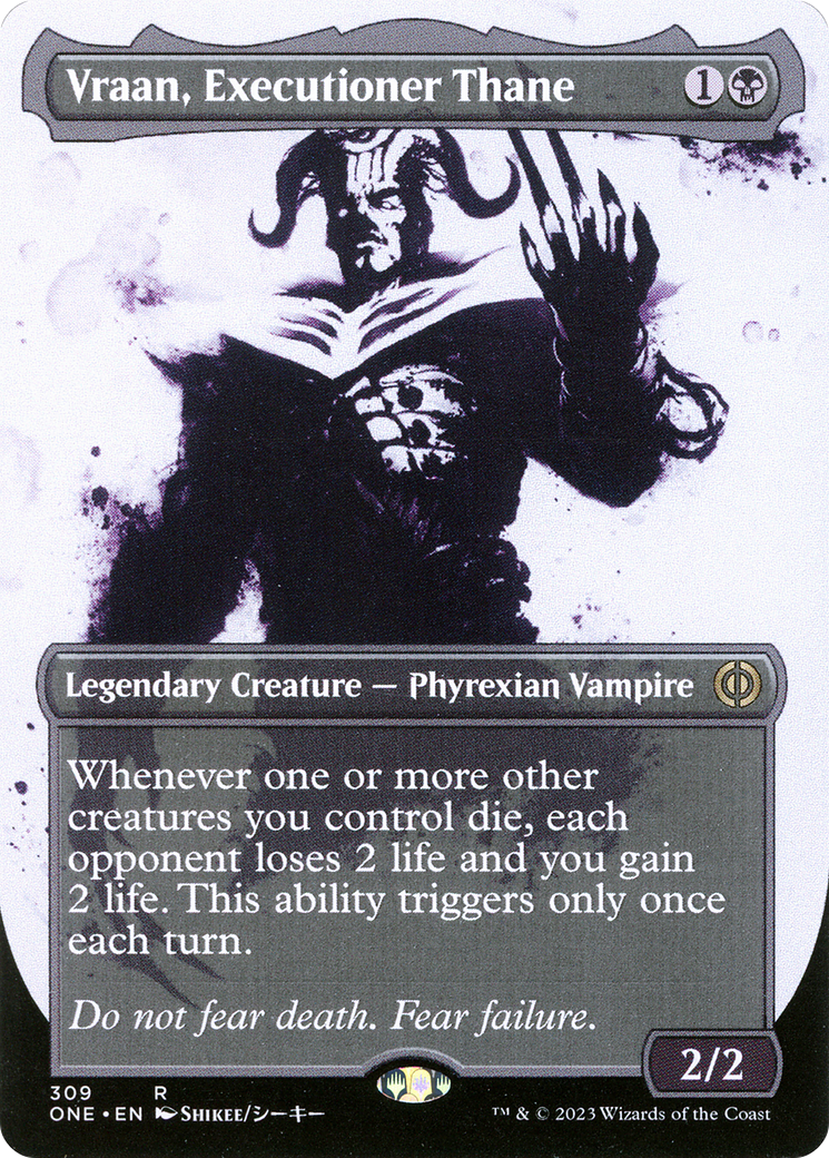 Vraan, Executioner Thane (Borderless Ichor) [Phyrexia: All Will Be One] | Gam3 Escape