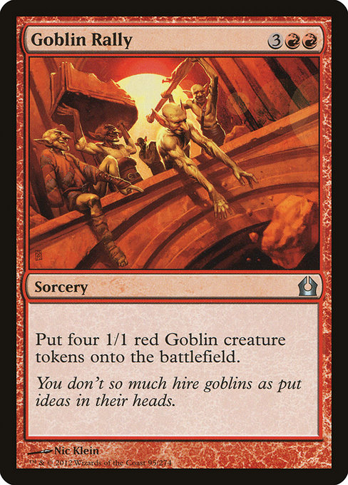 Goblin Rally [Return to Ravnica] | Gam3 Escape