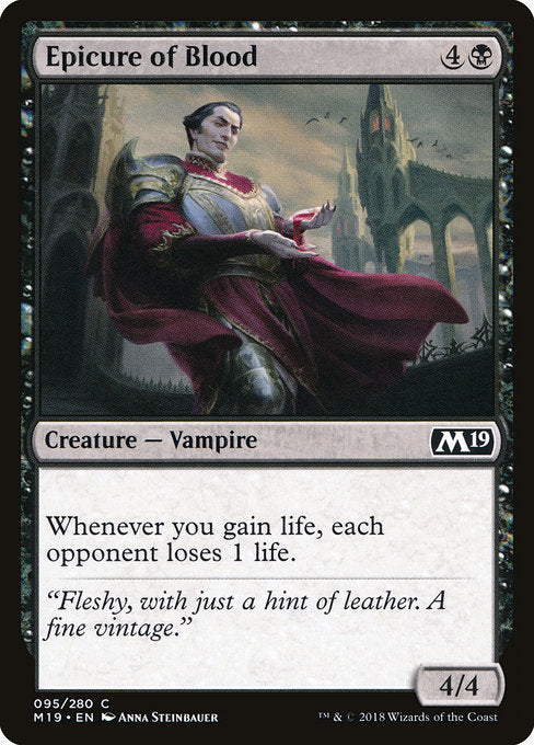 Epicure of Blood [Core Set 2019] | Gam3 Escape