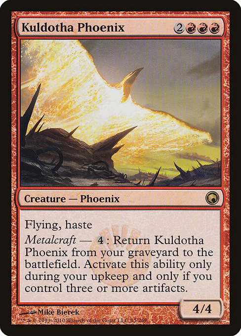 Kuldotha Phoenix [Scars of Mirrodin] | Gam3 Escape