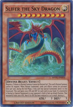 Slifer the Sky Dragon [MVP1-ENSV6] Ultra Rare | Gam3 Escape