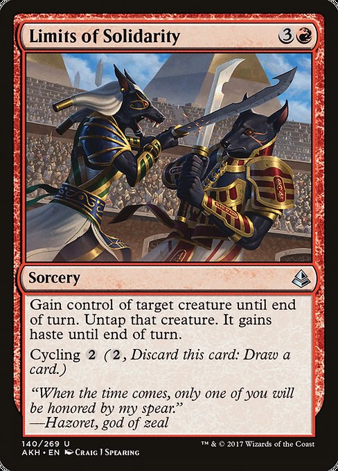 Limits of Solidarity [Amonkhet] | Gam3 Escape