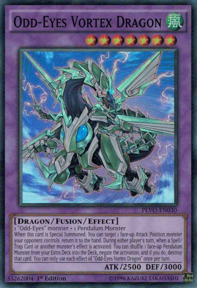 Odd-Eyes Vortex Dragon [PEVO-EN030] Super Rare | Gam3 Escape