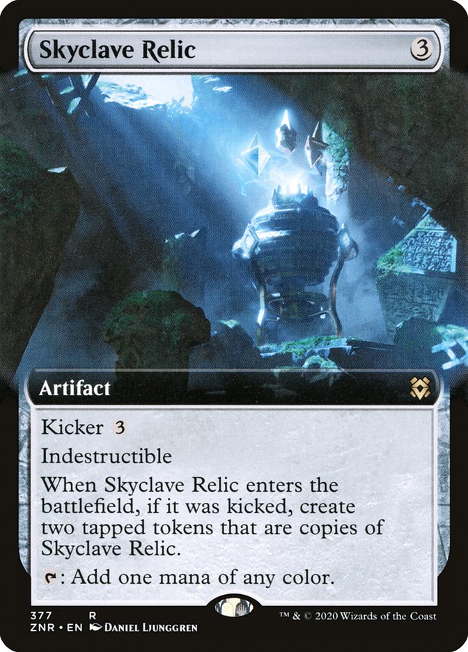 Skyclave Relic (Extended Art) [Zendikar Rising] | Gam3 Escape