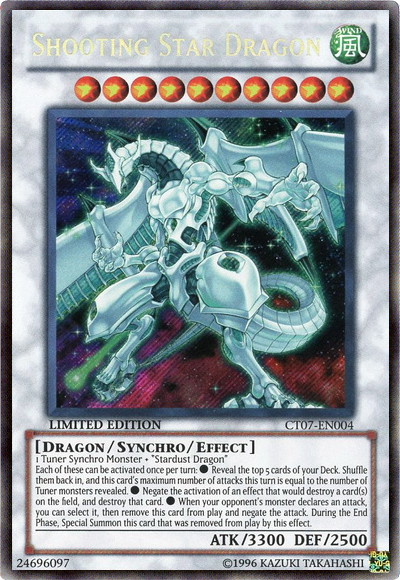 Shooting Star Dragon [CT07-EN004] Secret Rare | Gam3 Escape