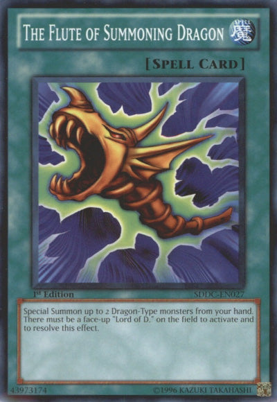 The Flute of Summoning Dragon [SDDC-EN027] Common | Gam3 Escape