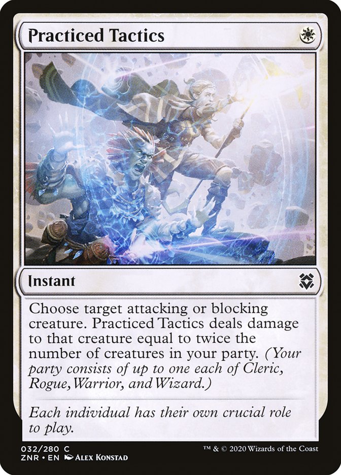 Practiced Tactics [Zendikar Rising] | Gam3 Escape