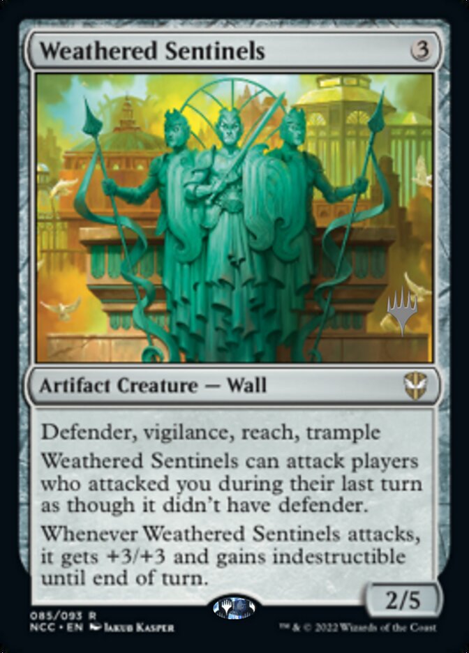 Weathered Sentinels (Promo Pack) [Streets of New Capenna Commander Promos] | Gam3 Escape