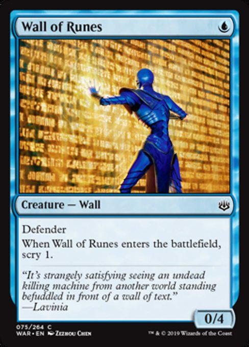 Wall of Runes [War of the Spark] | Gam3 Escape