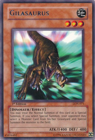 Gilasaurus [LON-071] Rare | Gam3 Escape