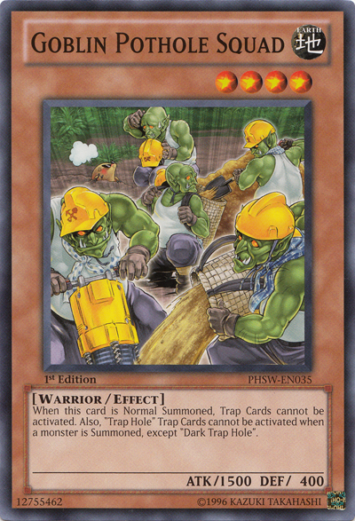 Goblin Pothole Squad [PHSW-EN035] Common | Gam3 Escape