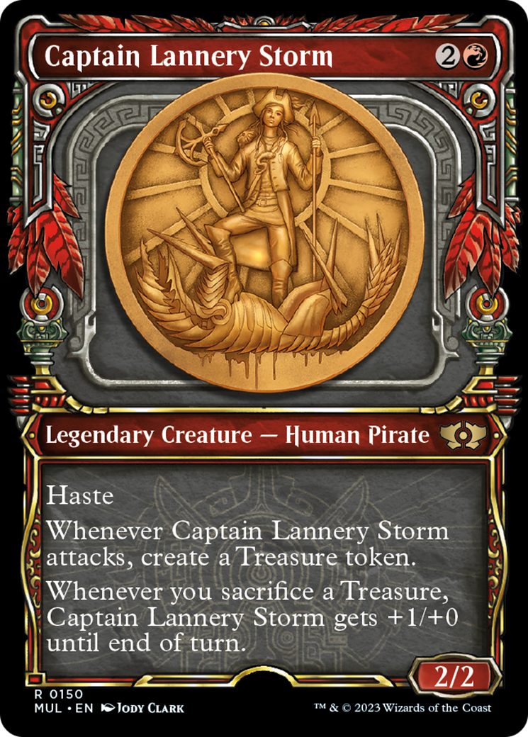 Captain Lannery Storm (Halo Foil) [Multiverse Legends] | Gam3 Escape