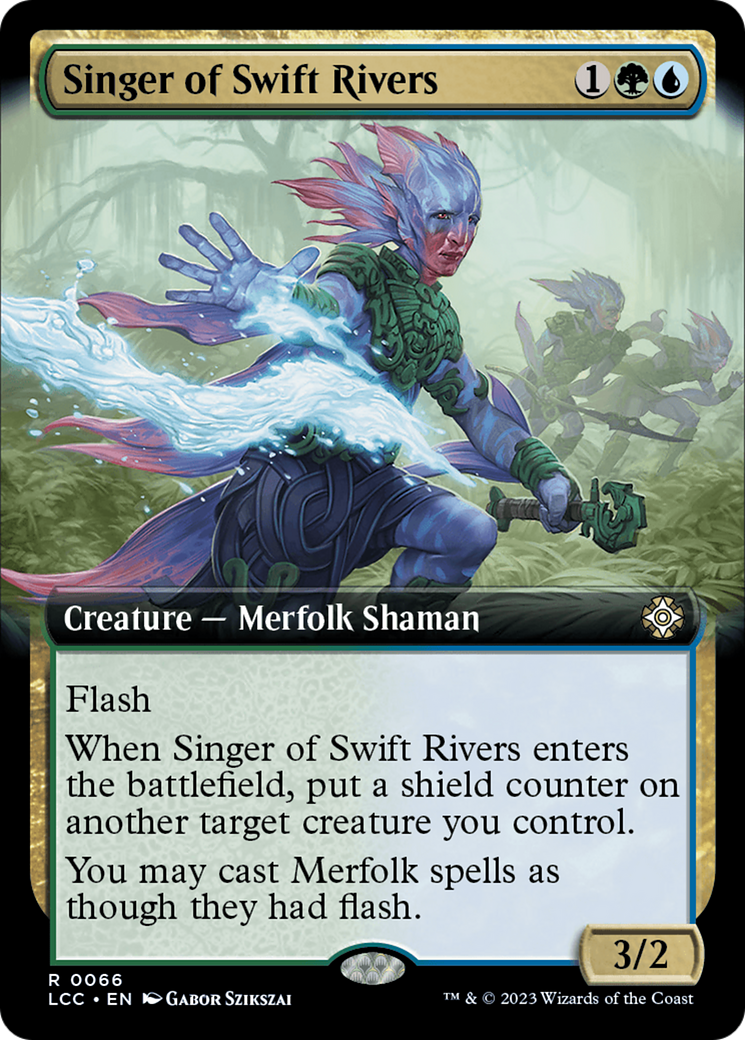 Singer of Swift Rivers (Extended Art) [The Lost Caverns of Ixalan Commander] | Gam3 Escape