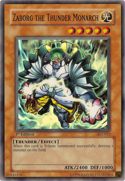 Zaborg the Thunder Monarch [AST-023] Super Rare | Gam3 Escape