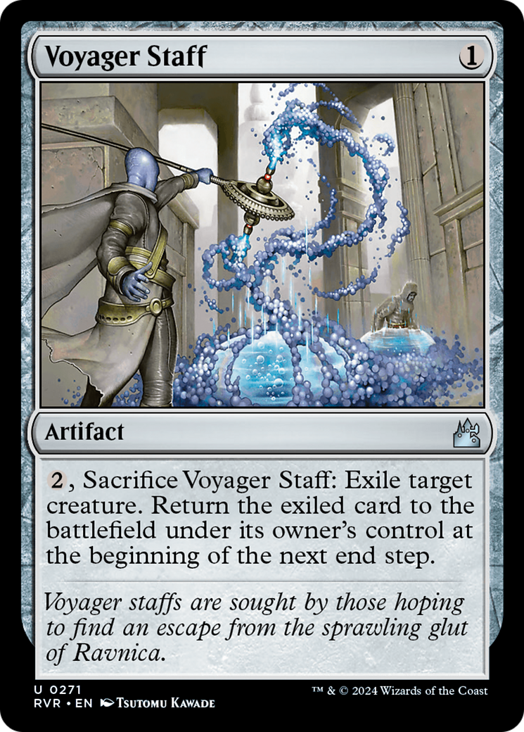 Voyager Staff [Ravnica Remastered] | Gam3 Escape