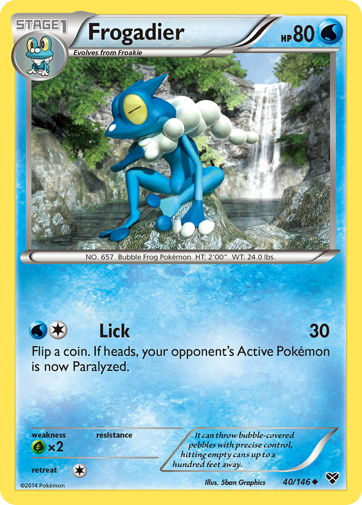 Frogadier (40/146) [XY: Base Set] | Gam3 Escape