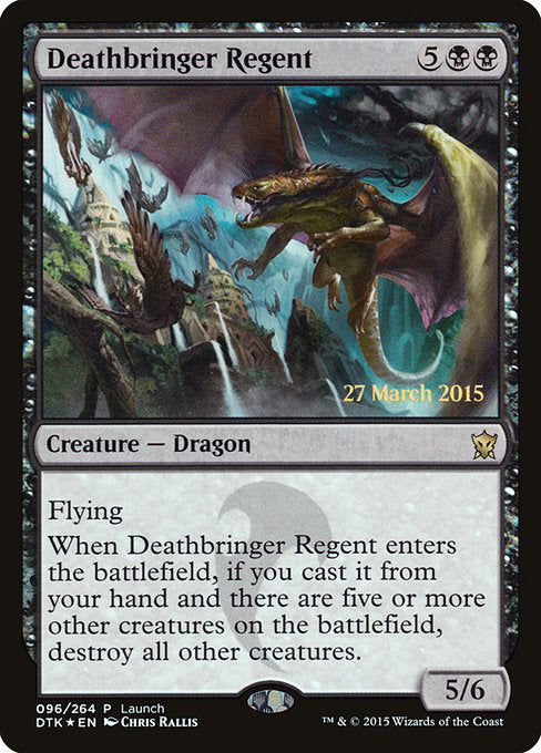 Deathbringer Regent [Dragons of Tarkir Promos] | Gam3 Escape