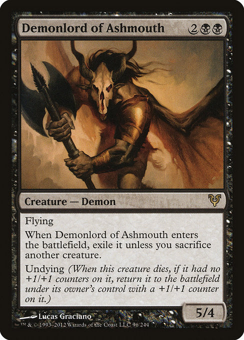 Demonlord of Ashmouth [Avacyn Restored] | Gam3 Escape