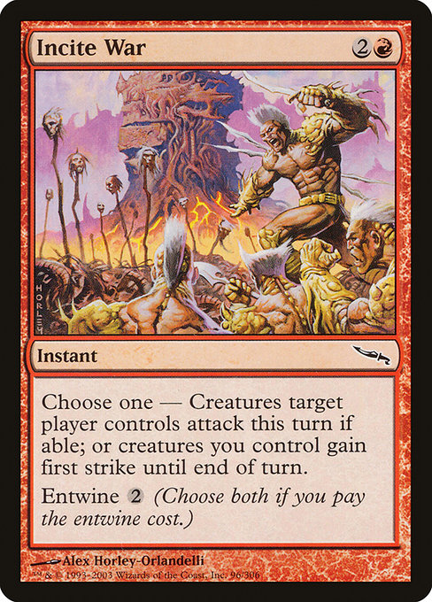 Incite War [Mirrodin] | Gam3 Escape