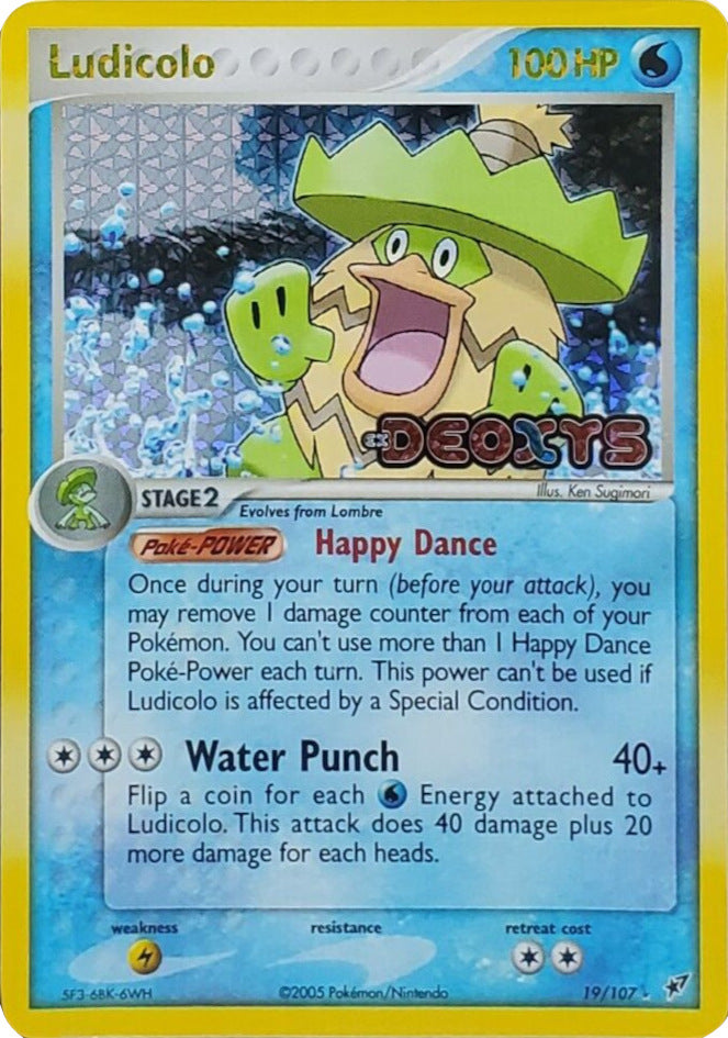 Ludicolo (19/107) (Stamped) [EX: Deoxys] | Gam3 Escape