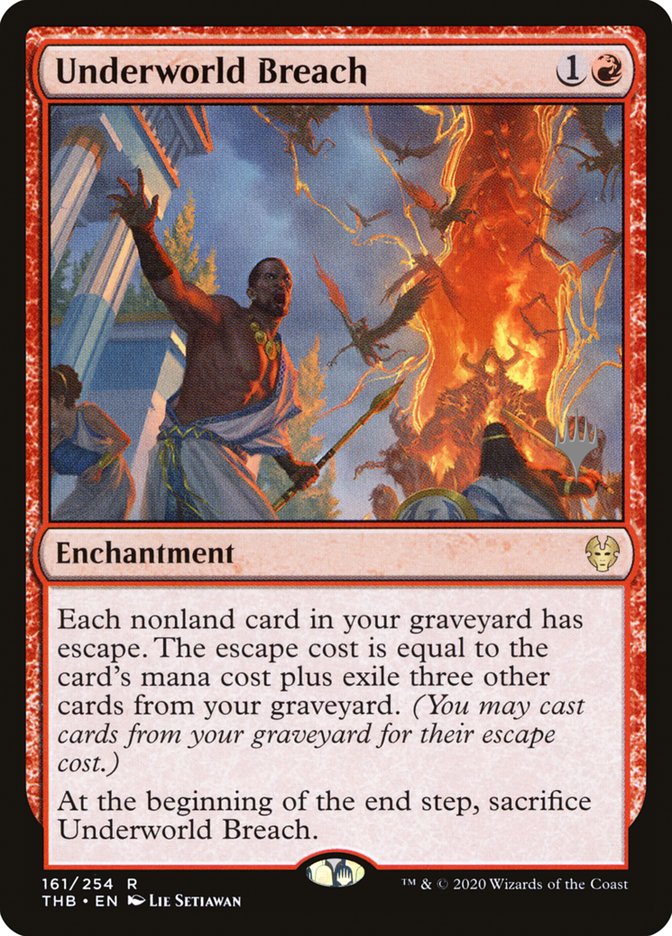 Underworld Breach (Promo Pack) [Theros Beyond Death Promos] | Gam3 Escape