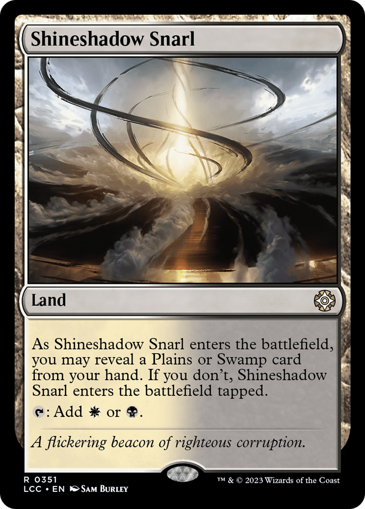 Shineshadow Snarl [The Lost Caverns of Ixalan Commander] | Gam3 Escape