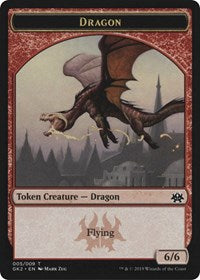 Dragon // Goblin Token [Ravnica Allegiance: Guild Kits] | Gam3 Escape