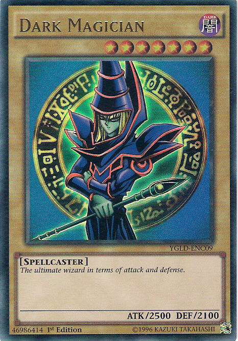 Dark Magician (C) [YGLD-ENC09] Ultra Rare | Gam3 Escape