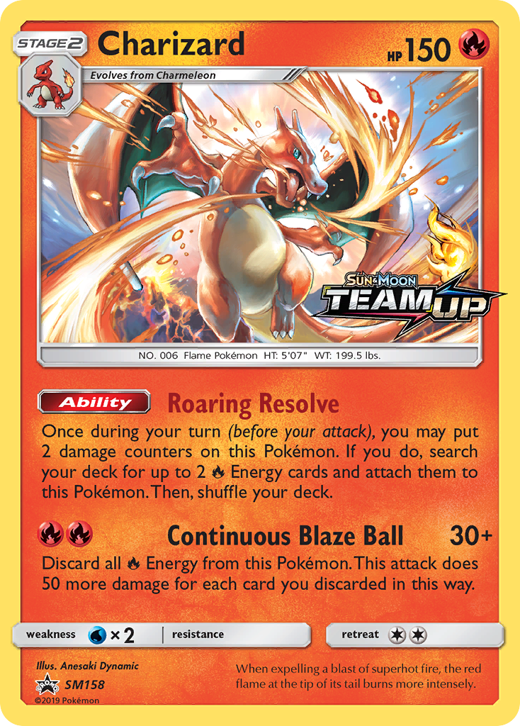 Charizard (SM158) [Sun & Moon: Black Star Promos] | Gam3 Escape