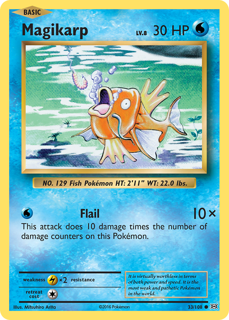 Magikarp (33/108) [XY: Evolutions] | Gam3 Escape